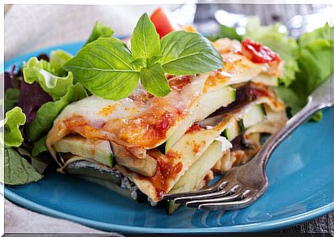 caprese lasagna