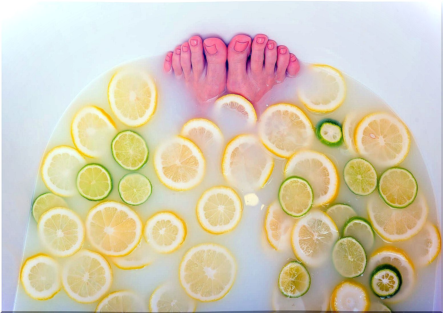 Glycerin Lemon Foot Bath