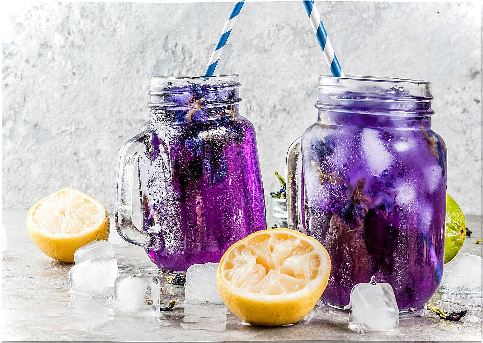 Eggplant water with lemon