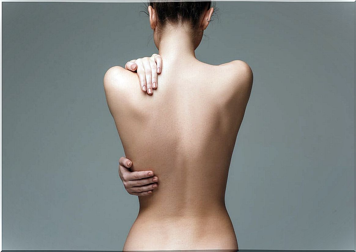 Woman back