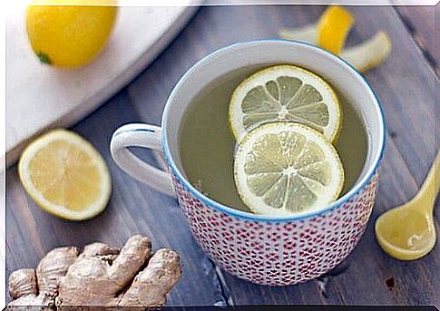 lemon ginger tea