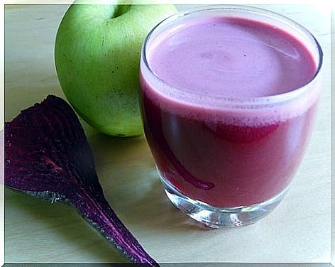 smoothie apple beet