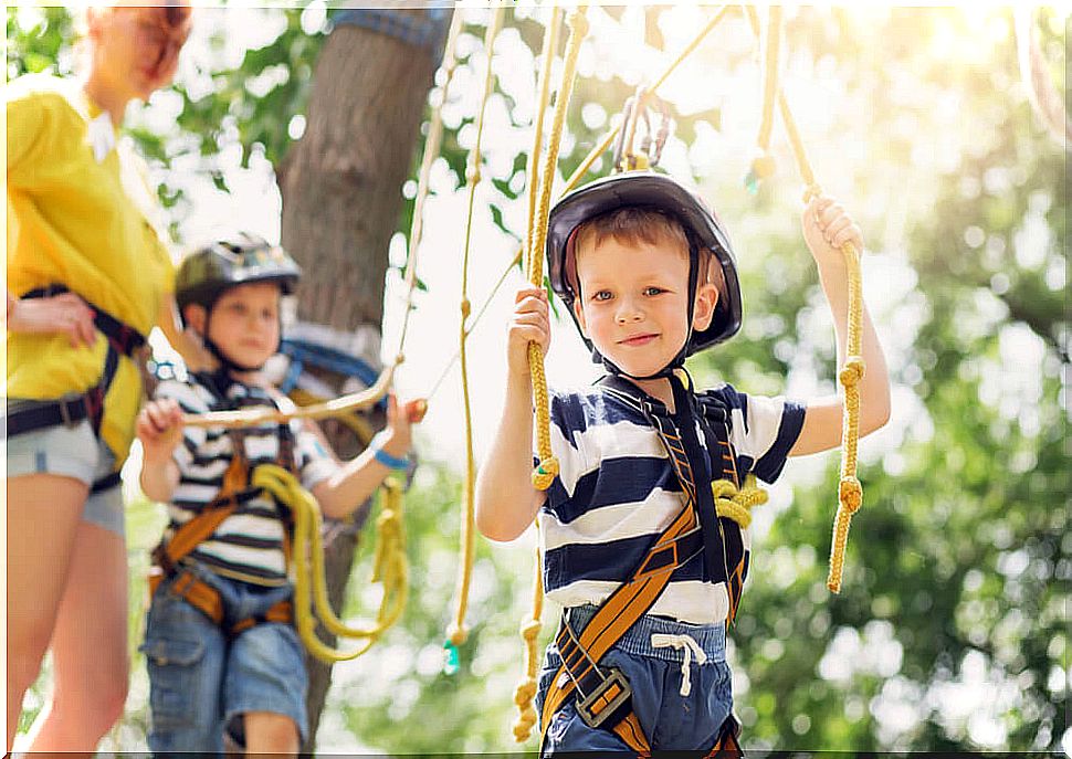 To play outdoors